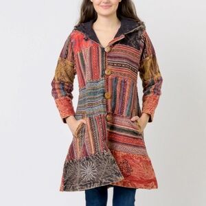 🎉 GiaJean Boutique " Hilary 2 " Hand Made  Jacket Shacket 92